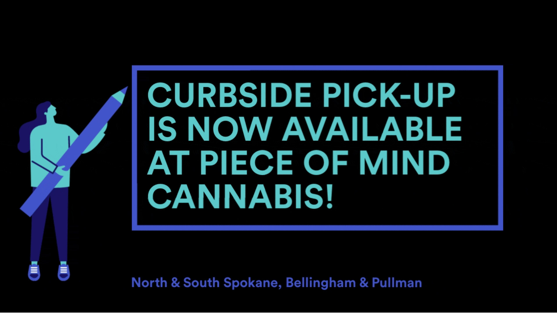 Spokane’s Best Curbside Pick-up Option For Buying Weed: Piece of Mind Cannabis